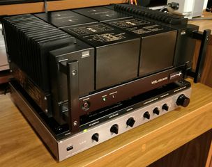 Hitachi HMA-9500 + HCA 9000 σετ προενισχυτής +τελικός ενισχυτής 100v