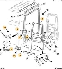 ΠΟΡΤΑ ΚΑΡΟΤΣΑΣ ΑΡΙΣΤΕΡΗ ΜΕ ΜΕΝΤΕΣΕΔΕΣ PEUGEOT BOXER , CITROEN JUMPER 870263 ΚΑΙΝΟΥΡΙΑ ΓΝΗΣΙΑ ΕΙΔΙΚΗ ΤΙΜΗ !!!