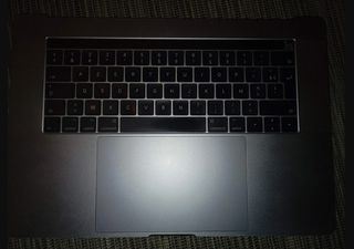 A1707 palmrest space gray 2017