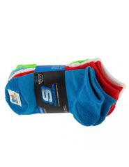 Skechers 6pk Boys Dino Terry Socks S601256MULT