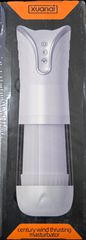 Wind Touch Stroker – Flexible Male Toy White-thumb-2