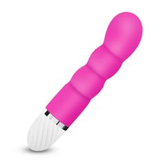 Vibrating Silicone G-Spot Vibrator Fuchsia-thumb-3