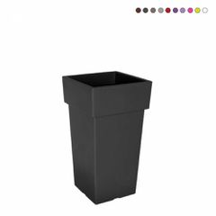 VIOMES Linea 584 Γλάστρα Τετράγωνη Ψηλή 45lt 33x33x62cm