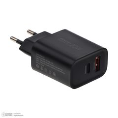 Φορτιστής Kouvolsen Χωρίς Καλώδιο με Θύρα USB-A και Θύρα USB-C 35W (CX-188) - Μαύρο