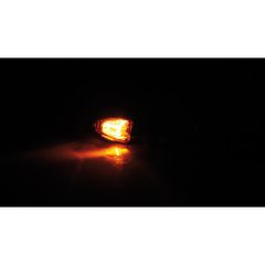 Highsider Smart Halogen Indicator Lizzard, Black, Yellow Glass, 12V/6W