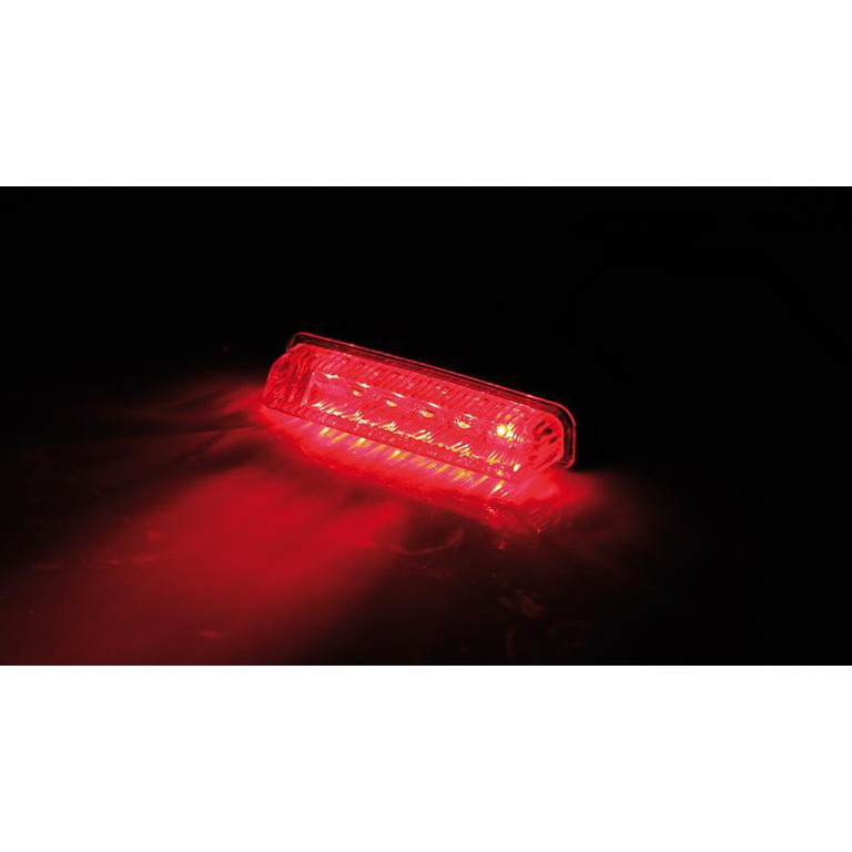 Highsider Smart Mini Led Taillight, Clear Glass, E-Approved