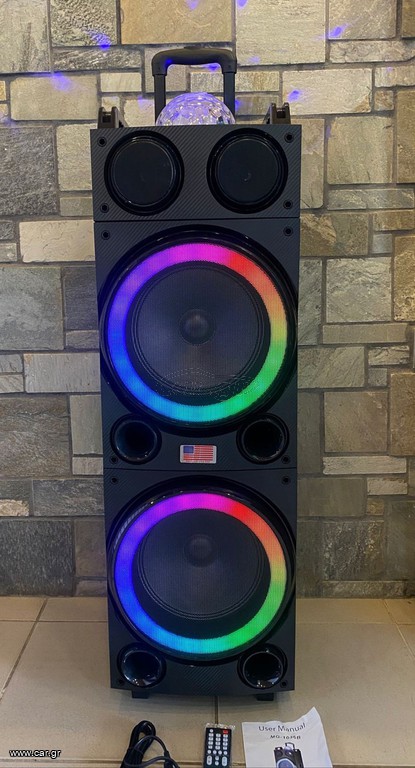bluetooth speaker 2x12