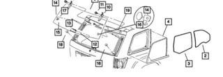ΚΡΥΣΤΑΛΛΟ ΠΙΣΩ ΠΟΡΤΑΣ ΑΡΙΣΤΕΡΟ Jeep Grand Cherokee 55394915AD ΕΙΔΙΚΗ ΤΙΜΗ ΚΑΙΝΟΥΡΙΟ ΓΝΗΣΙΟ !!!