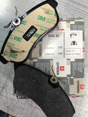 Σετ τακάκια, δισκόφρενα εμπρόσθια CITROEN C2, C3, Xsara 425237, 425372
