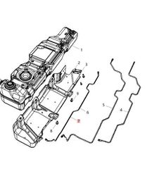 ΣΩΛΗΝΑΣ ΚΑΥΣΙΜΟΥ JEEP WRANGLER  52126031AA ΚΑΙΝΟΥΡΙΟΣ ΓΝΗΣΙΟΣ ΕΙΔΙΚΗ ΤΙΜΗ !!!