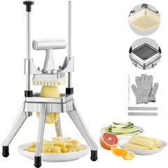 VEVOR 3/8" Εμπορικός τεμαχιστής λαχανικών Fruit Dicer Food Shaper Tomato Slicer