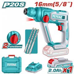 TRHLI201681E Πνευματικό Πιστολέτο Μπαταρίας 850rpm 20V (1x2.0Ah) - ΜΕ ΜΠΑΤΑΡΙΑ & ΦΟΡΤΙΣΤΗ - TOTAL (#TRHLI201681E)