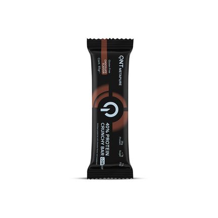 QNT Protein Crunchy Bar Chocolate 40% Πρωτεΐνη 12x65g-thumb-1