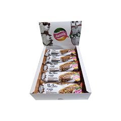 Jannis Μαύρη Σοκολάτα & Βύσσινο μπάρες ξηρών καρπών με μέλι - 10x30g (0% ζάχαρη προσθήκη)