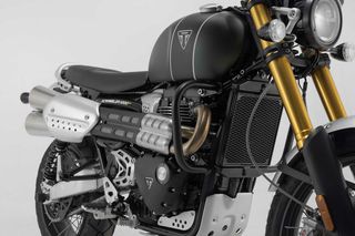 SW-MOTECH προστατευτικά κάγκελα για Triumph Scrambler 1200 (21-) Μαύρο