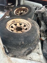ISUZU kινητηρα απο κλουβα 4χ4 μαζι με σαζμαν διαφορικα κεντρικη ζαντεσ λαστικα ειδη φανοποιιασ κλπ-thumb-8
