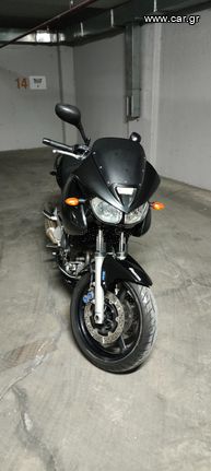 Guidon Accossato Noir Ø22 Mm Pour Yamaha TDM 900 (2006-2010) - Manubrio Moto Made In Italy