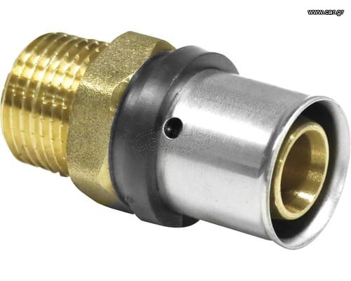Ρακόρ Αρσενικό PipeTec Press Πολυστρωματικής 32×3 – 1″