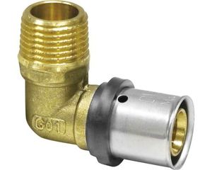 Γωνία Αρσενική PipeTec Press Πολυστρωματικής 20×2 – 1/2″