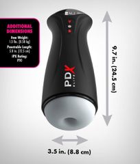 Pipedream PDX Elite Fap-Gasm - Frosted-thumb-1