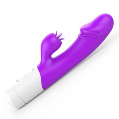 Licking Rabbit Vibrator Purple