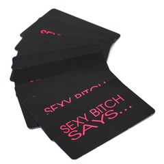 Bedroom Commands Card Game