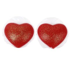 Silicone Thin Heart Breast Cover Red-thumb-4