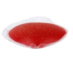 Silicone Thin Heart Breast Cover Red
