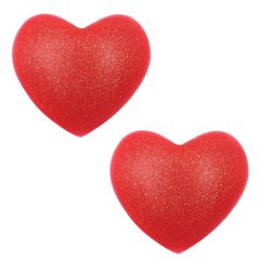 Silicone Thin Heart Breast Cover Red-thumb-5