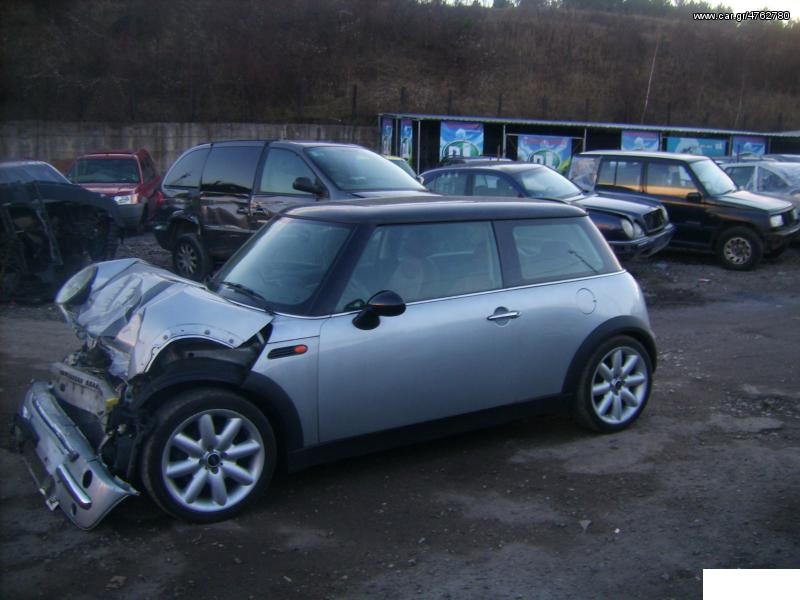 MINI COOPER  MHΧΑΝΗ 1,6  ΚΑΙ  ΠΟΛΛΑ ΑΛΛΑ ΑΝΤΑΛΑΚΤΙΚΑ ΜΗΧΑΝΙΚΑ ΚΑΙ ΛΑΜΑΡΙΝΑ