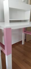 Παιδικό γραφείο IKEA με ραφιέρα-thumb-1