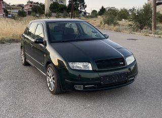 Skoda Fabia 2001 Rs line!119hp!16v!Ζαντες!Οθονη!Υποβραχιονιο!Πολλά extra!