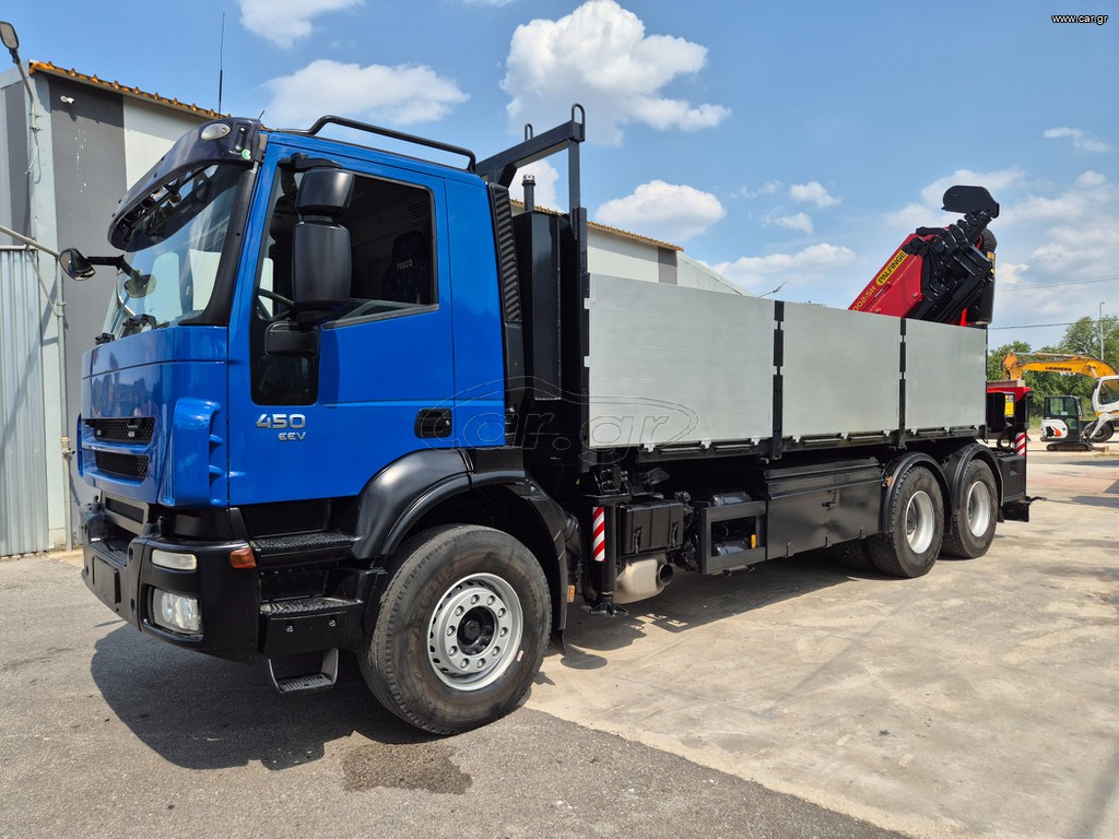 Γερανοί - Φορτηγά Με Γερανό Iveco 2011 450 eev Palfinger PK53002 SH
