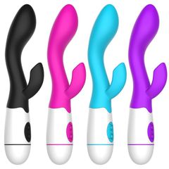 Pretty love Brighty Rabbit Vibrator Black-thumb-1