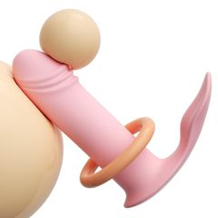 App-Driven Vibrating Dildo for Hands-Free Pleasure Pink-thumb-5