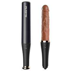 Baseball Bat Thrusting - Licking Vibration Dildo-thumb-7