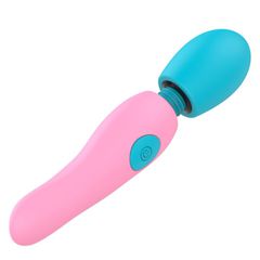 Wand Massager 12 Frequency Vibration Pink-thumb-2