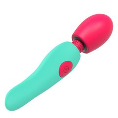Wand Massager 12 Frequency Vibration Cyan-thumb-1