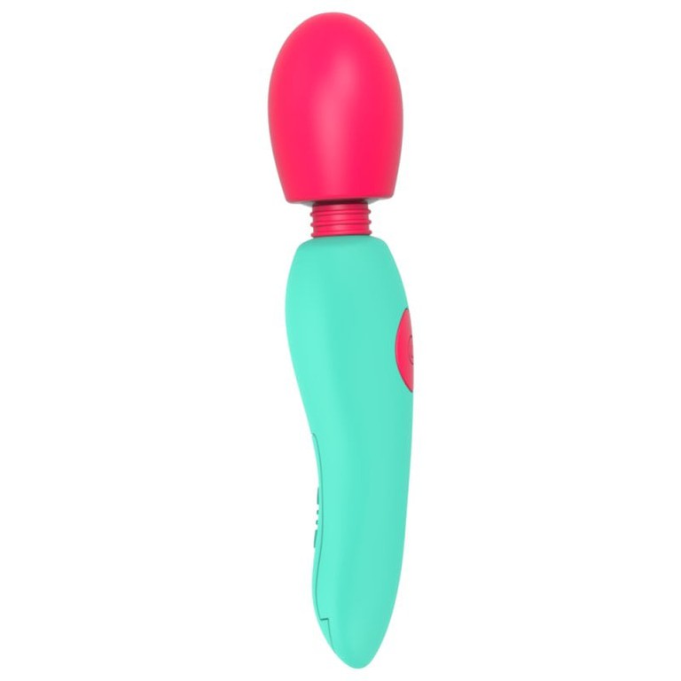Wand Massager 12 Frequency Vibration Cyan