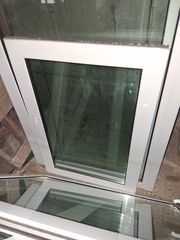 Αλουμίνια παράθυρα και μπαλκονόπορτα επάλληλα