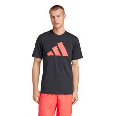 adidas Performance Men's Training Essentials FeelReady Logo T-Shirt Μαύρο - Κόκκινο JN7313 (adidas Performance)