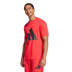 adidas Sportswear Men's Big Logo Single Jersey T-Shirt Κόκκινο JE8934 (adidas Sportswear)