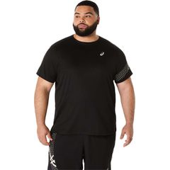 Asics Men's Icon Shortsleeve Top Μαύρο 2011D239-001 (Asics)