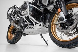 SW-MOTECH προστατευτική ποδιά αλουμινίου για BMW R 1250 GS / Adv / Rallye (18-) Ασημί