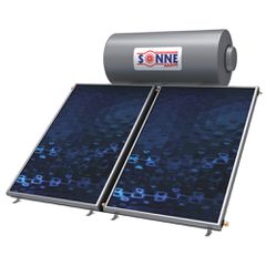 ΕΥΚΑΙΡΙΑ!!! ΠΩΛΕΙΤΑΙ ΗΛΙΑΚΟΣ ΘΕΡΜΟΣΙΦΩΝΑΣ SONNE AKTION, ΤΡΙΠΛΗΣ ΕΝΕΡΓΕΙΑΣ, 200L, ΧΑΛΚΙΝΟΣ, ΜΕ 2 ΣΥΛΛΕΚΤΕΣ PHAETHON 3,36 M2