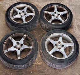 15αρες ζάντες μάρκας MAK 4Χ100 καρέ απο Honda Civic  92-00.