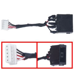 Βύσμα Τροφοδοσίας DC Power Jack Socket για Lenovo ThinkPad P15v Gen 3 - Model/Type : 21D9 5C11Q39748 με καλωδιοταινία 4cm 5pins Square Slim Tip ( Κωδ.31003 )