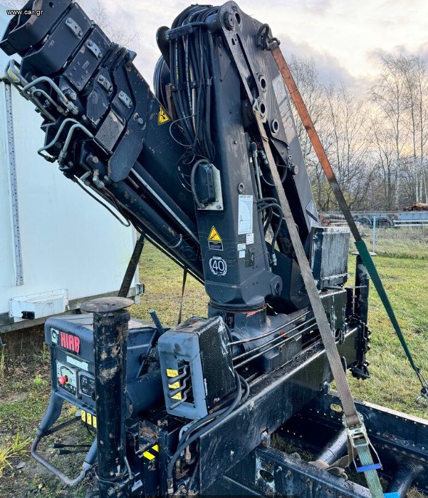 Γερανοί Palfinger 2008 HIAB XS 166 * 5 ΒΕΛΟΝΙΑ * RADIO CONTROL