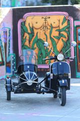 Vespa PX 150 2011 +side-car