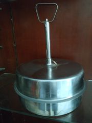 Δίσκος καφενείου inox με καπακι